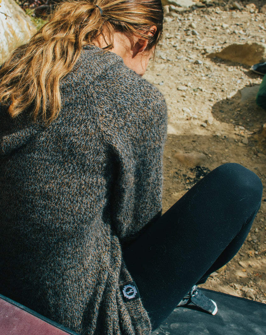 A woman's back wearing The Vida