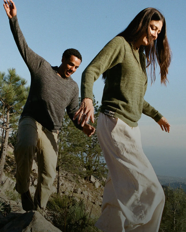 Stylish, sustainable sweaters.