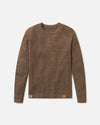 The Original Crew Sustainable Alpaca Wool Sweater in Cafe Heather / Brown – PAKA Apparel