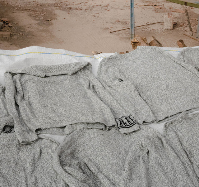Some Costa sweaters air drying