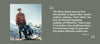 Quote card with a photo and text summarizing tests of the Mayu Ultralight in alpine, bikepacking, and Arctic conditions