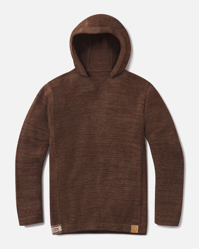 The Hoodie Cocoa Dark Brown Ethical Pullover Sweater Hoodie – PAKA Apparel
