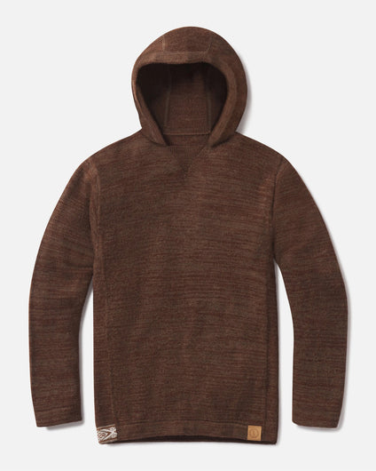 The Hoodie Cocoa Dark Brown Ethical Pullover Sweater Hoodie – PAKA Apparel
