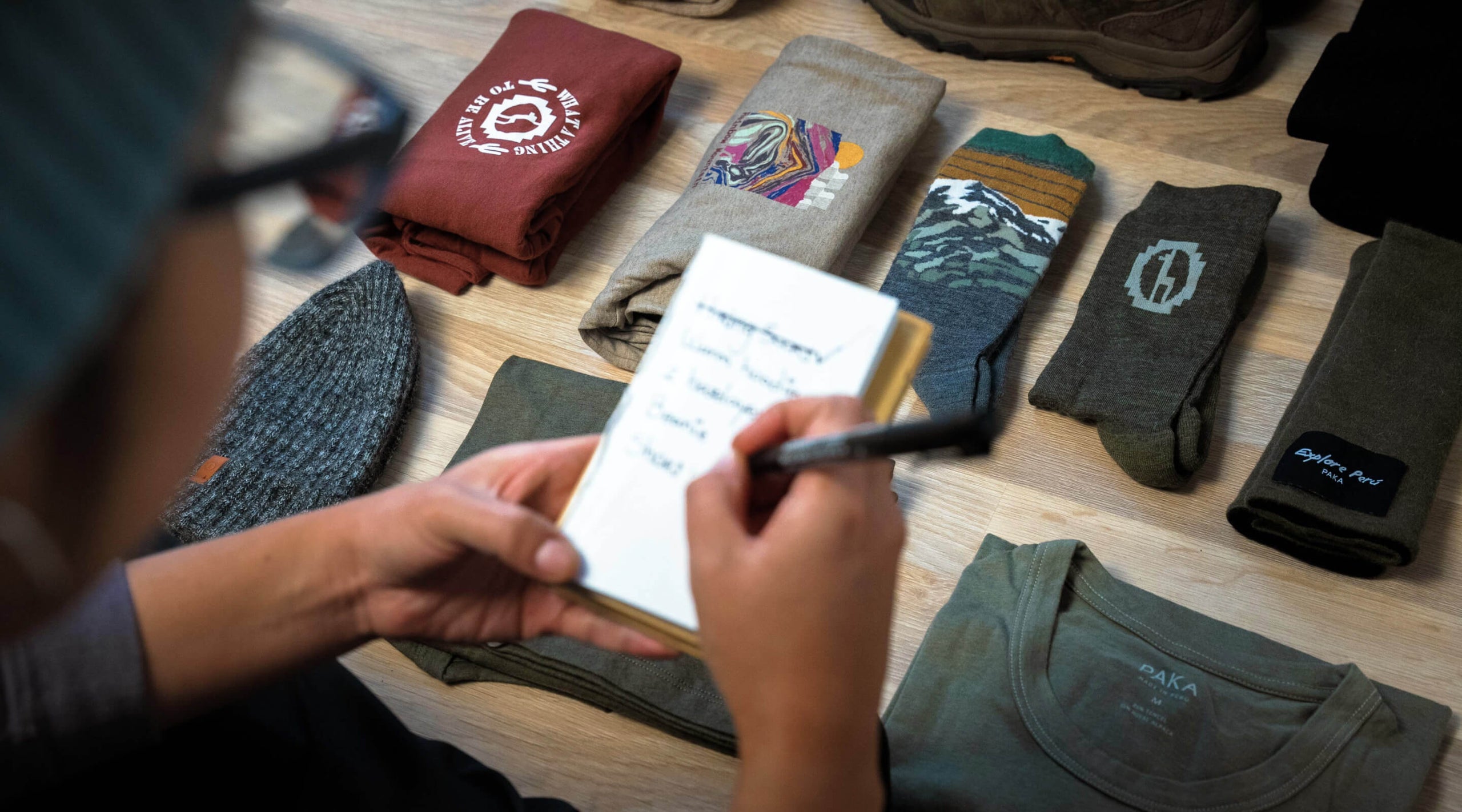 Alpaca clothing packing for trip