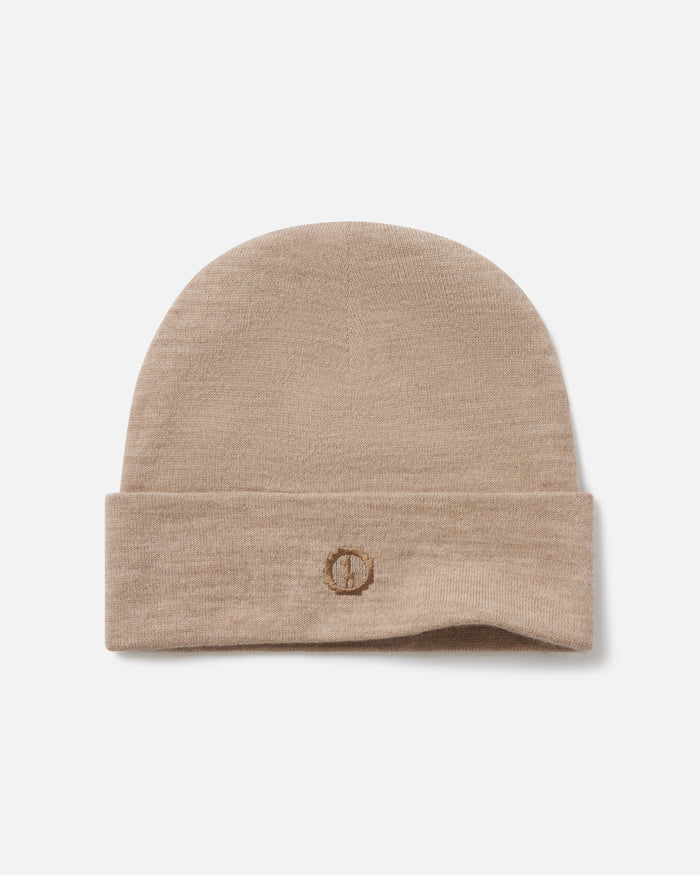 Timber / Tan Cuffed Beanie Alpaca Wool Hat from Peru – PAKA Apparel