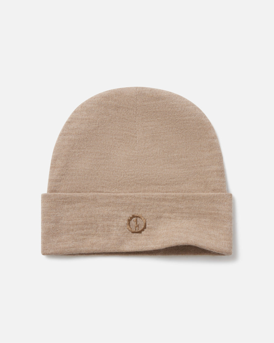 Timber / Tan Cuffed Beanie Alpaca Wool Hat from Peru – PAKA Apparel