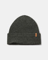 Cozy Marled Alpaca-Merino Wool Blend Beanie in Andean Moss / Dark Green with PAKA Logo on Leather Tag – PAKA Apparel