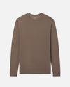 Men's Aire Walnut / Brown Sustainable Long Sleeve Shirt for Hiking, Outdoors and Casual – PAKA Apparel