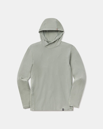 Men's Sol UPF Sun Protection Hoodie in Lichen / Light Green – PAKA Apparel