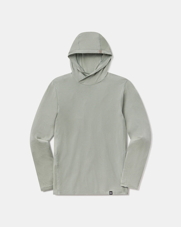 Men's Sol UPF Sun Protection Hoodie in Lichen / Light Green – PAKA Apparel