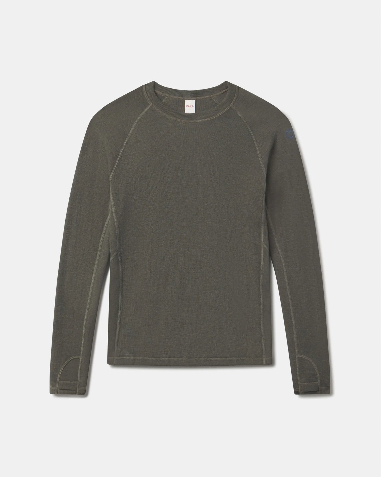 Andean Moss / Dark Green Men's Alpaca-Merino Natural Fiber Thermal Baselayer Top – PAKA Apparel