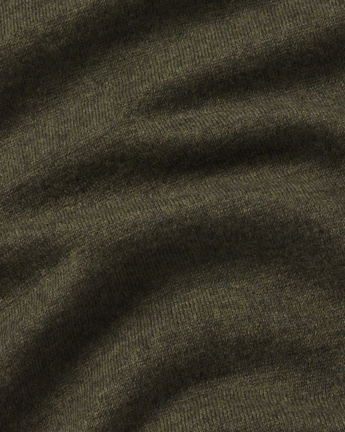 Andean Moss alpaca fabric swatch