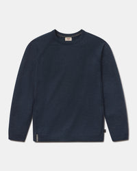 Navy Men's Ultralight COOLPLUS Alpaca Crewneck Sweater from Peru – PAKA Apparel
