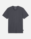 Charcoal Blue Men's Natural Alpaca Fiber T-Shirt - PAKA Apparel