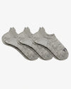3 Pack of Light Grey No Show Alpaca Socks – PAKA Apparel