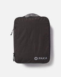 Upright Black Compression Packing Cube for Travel with Hand Woven Inca ID – PAKA Apparel