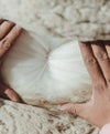 Precious white alpaca fiber 