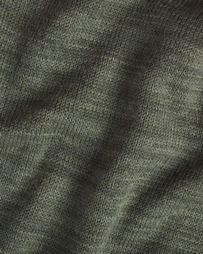 Eucalyptus alpaca knit swatch