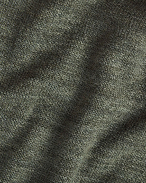 Eucalyptus alpaca knit swatch