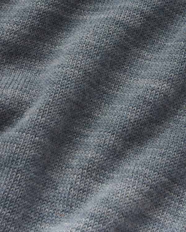 Bluestone alpaca wool swatch