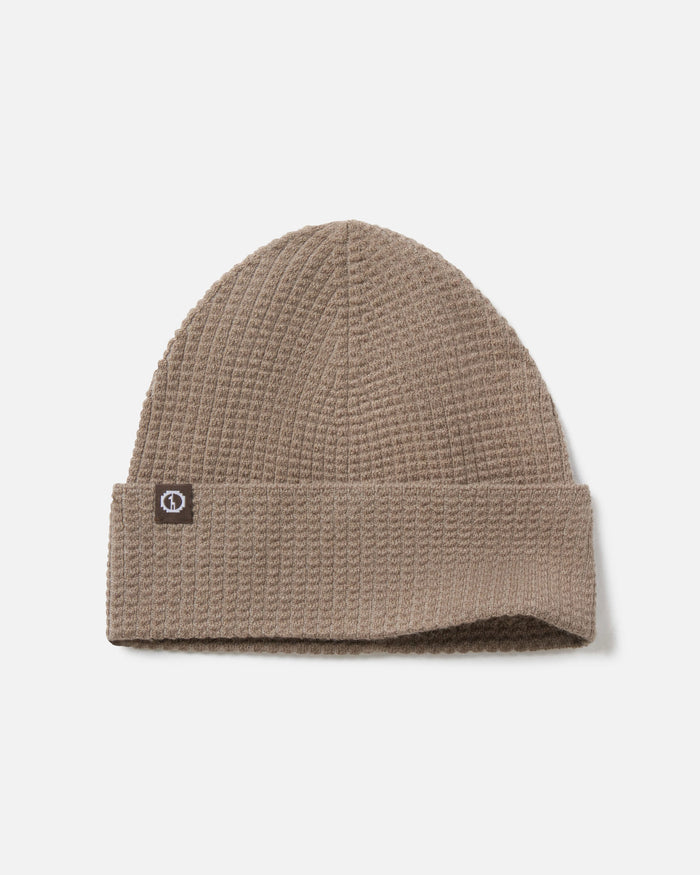 Cappuccino / Light Brown Waffle Knit Alpaca Wool Beanie from Peru – PAKA Apparel