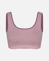 Quail Pink Women's Breathable Alpaca Blend Bralette - PAKA Apparel